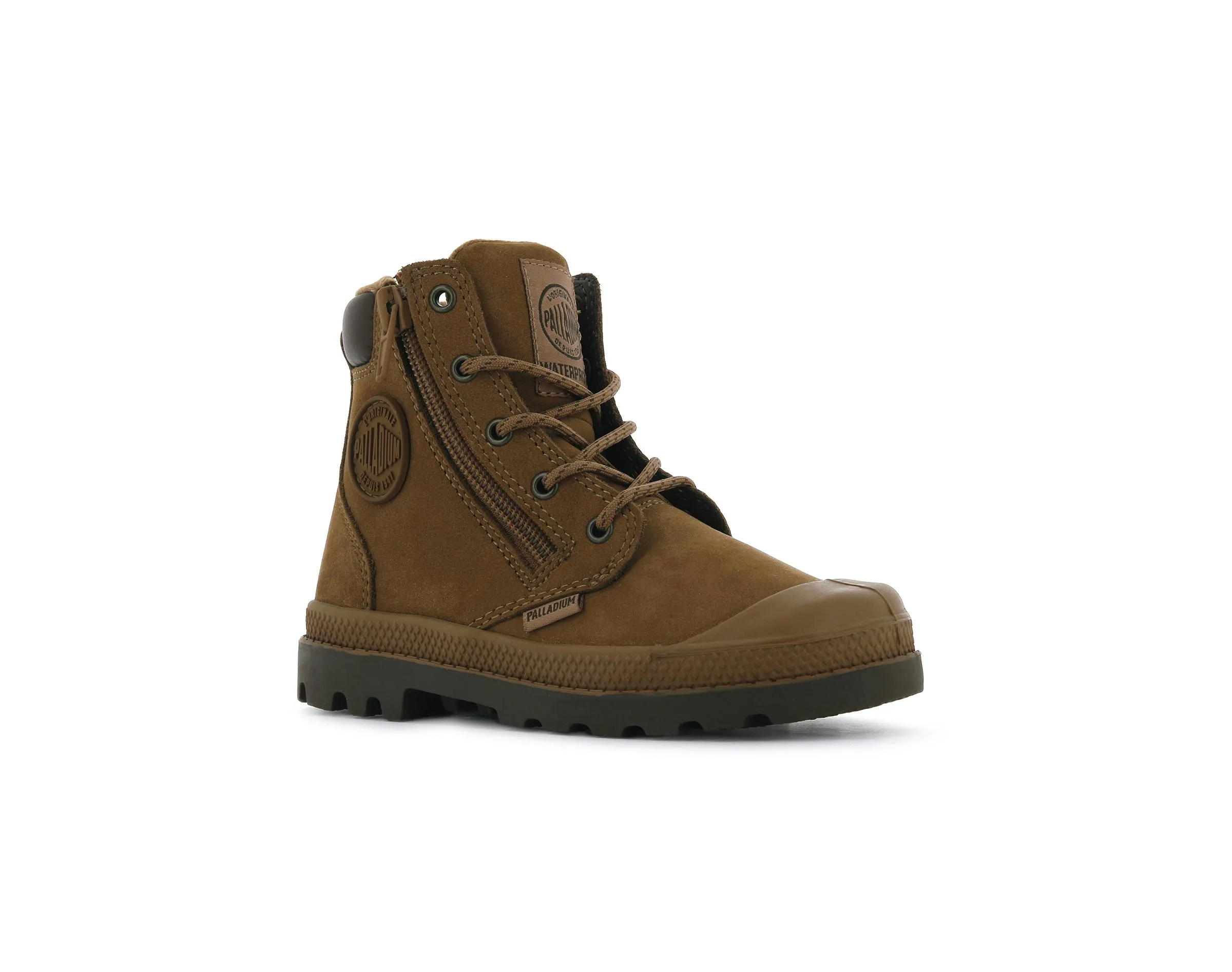 53476-257-M | PAMPA HI CUFF WATERPROOF | MAHOGANY