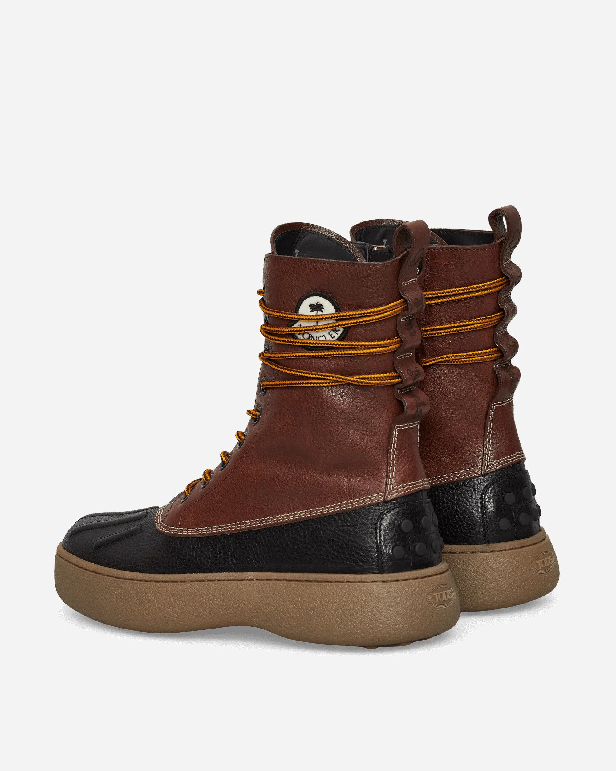 8 Moncler Palm Angels Tod's Winter Gommino Ankle Boots Brown