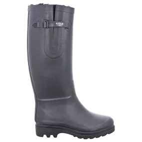 Aiglentine Fur 2 Rubber Fur-Lined Women's Tall Wellington Boots