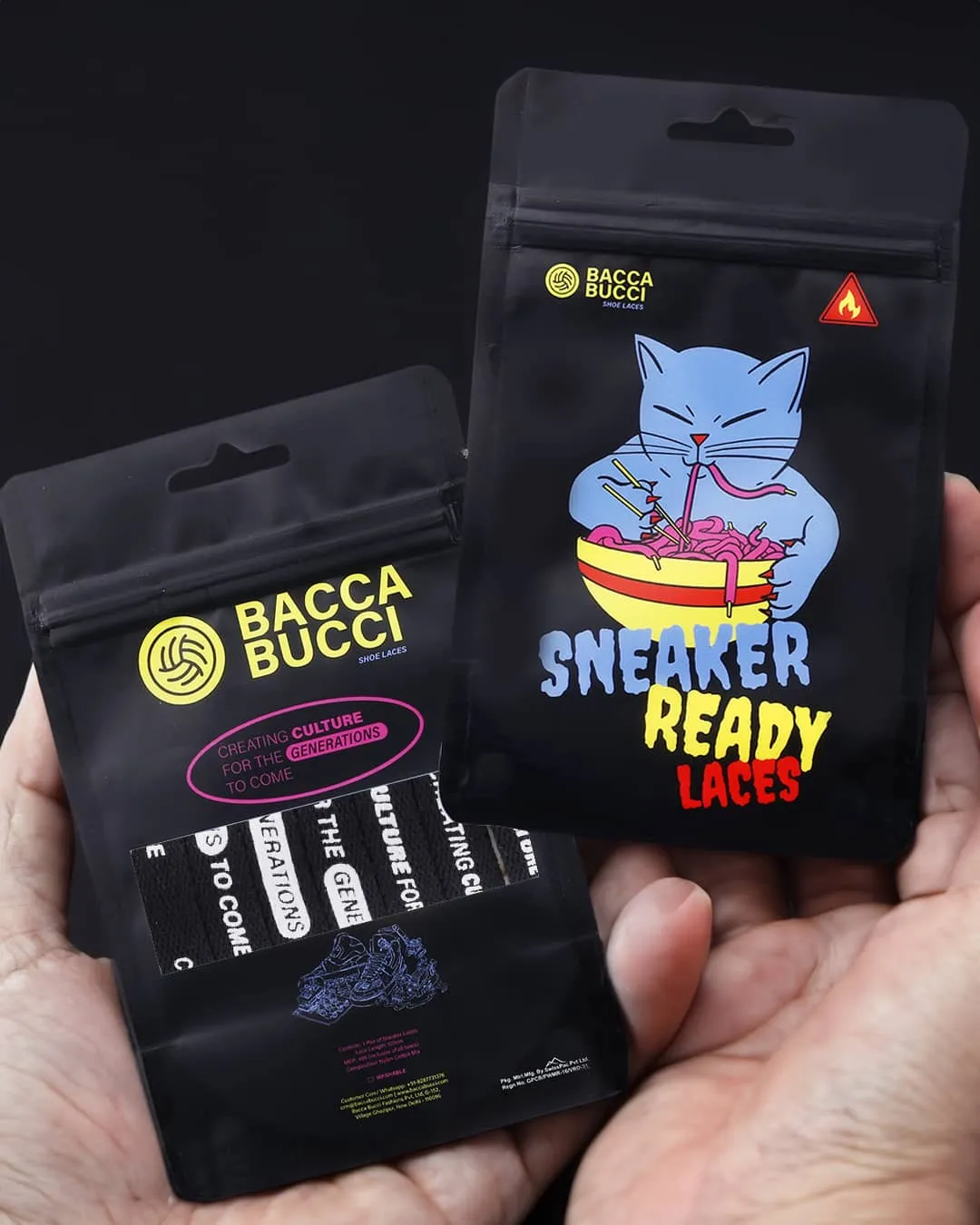 Bacca Bucci "Creating Culture" Sneaker Laces