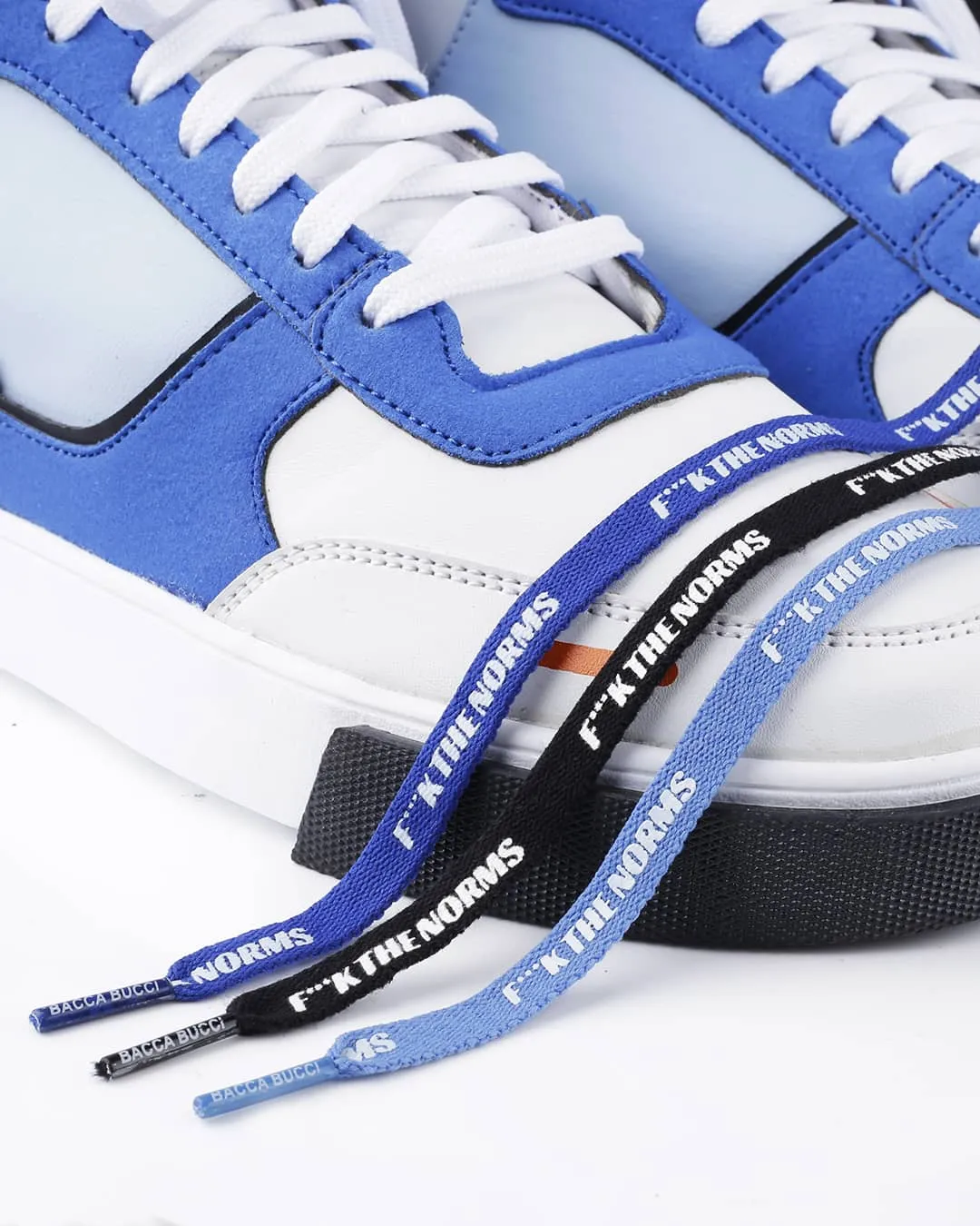 Bacca Bucci "F***K THE NORMS" Sneaker Laces