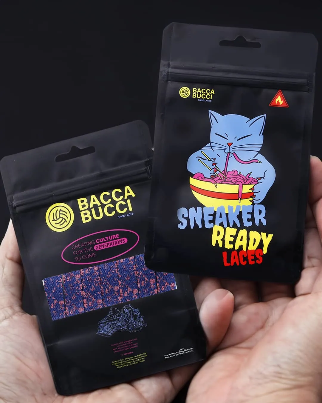 Bacca Bucci "SPLASH" Sneaker Laces