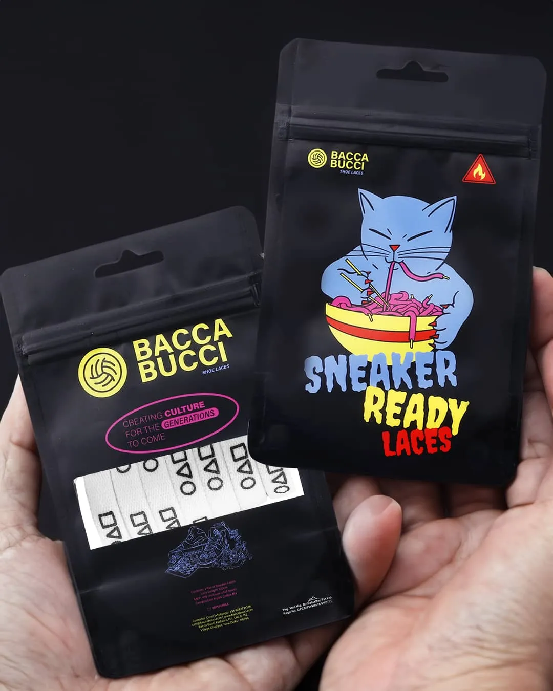 Bacca Bucci "SQUID MOVES" Sneaker Laces