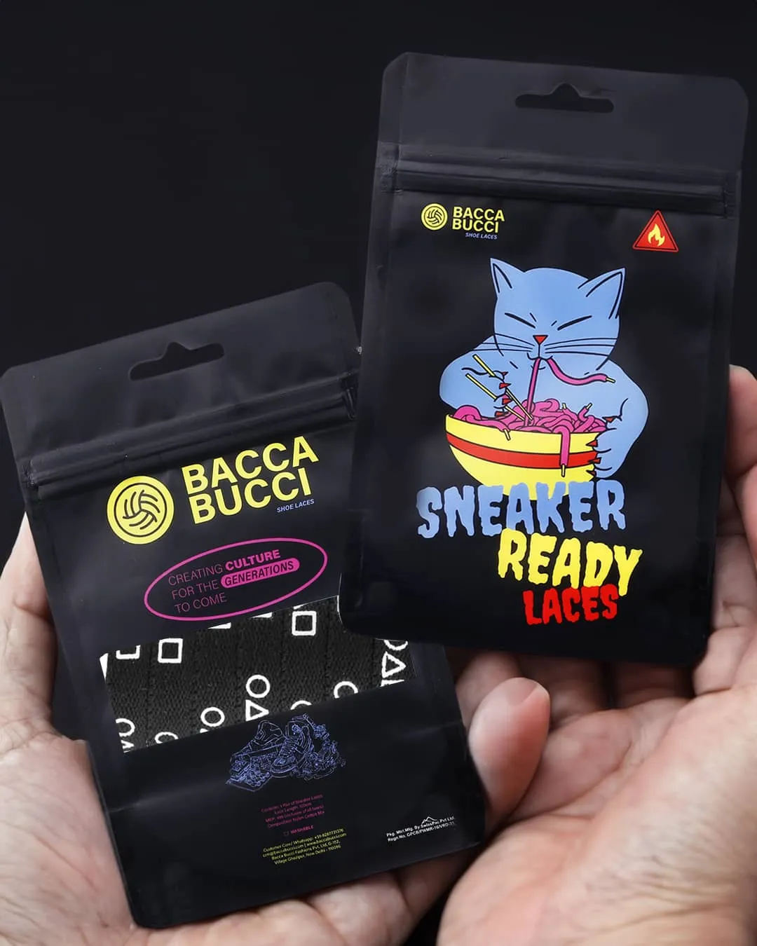 Bacca Bucci "SQUID MOVES" Sneaker Laces