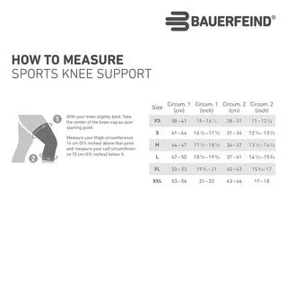 BAUERFEIND - SPORT KNEE SUPPORT