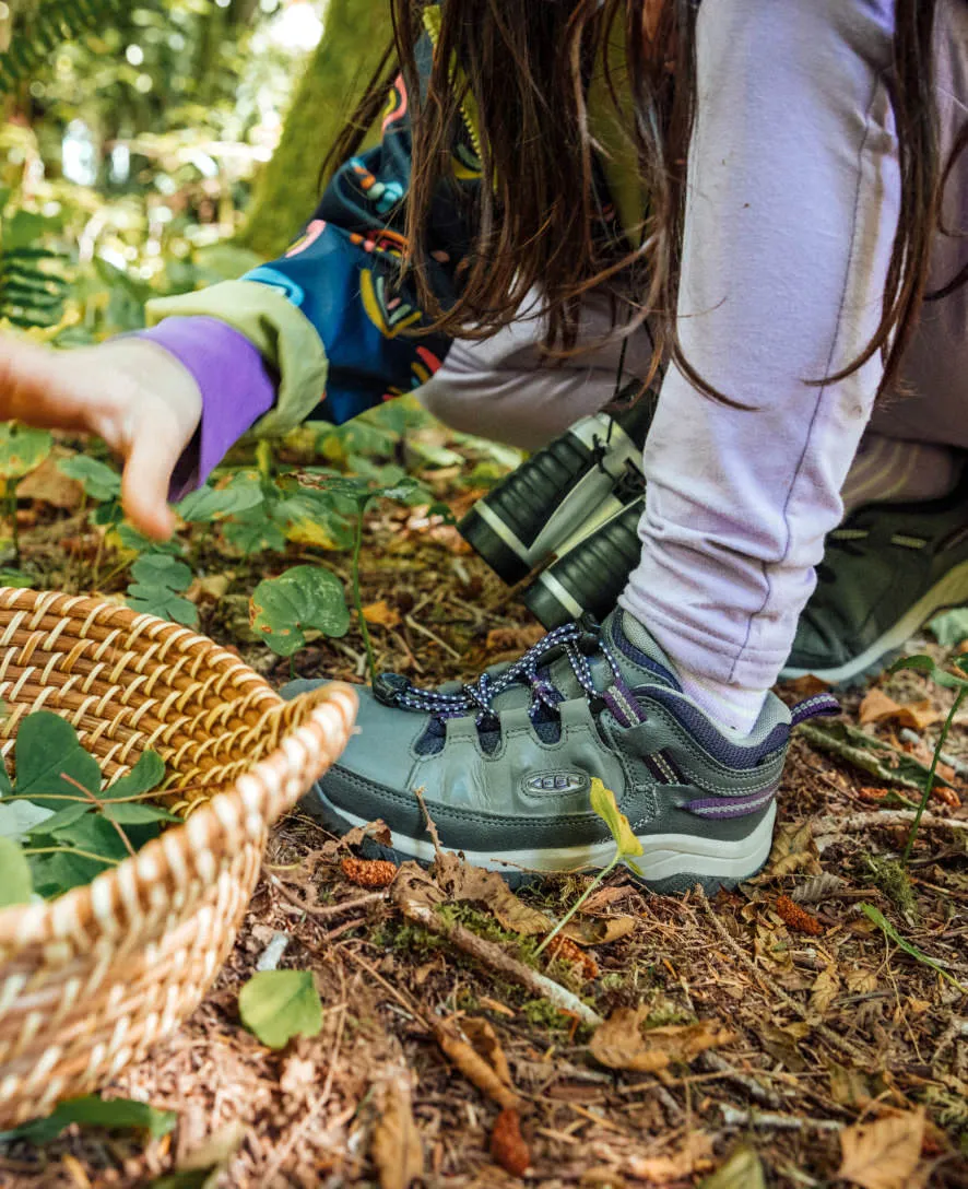 Big Kids' Targhee Waterproof Shoe  |  Coffee Bean/Bison