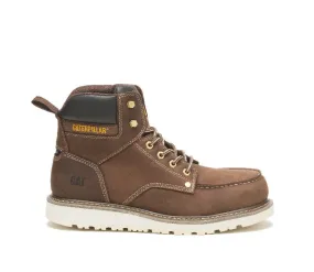 Calibrate Men's Steel-Toe Work Boots Khaki