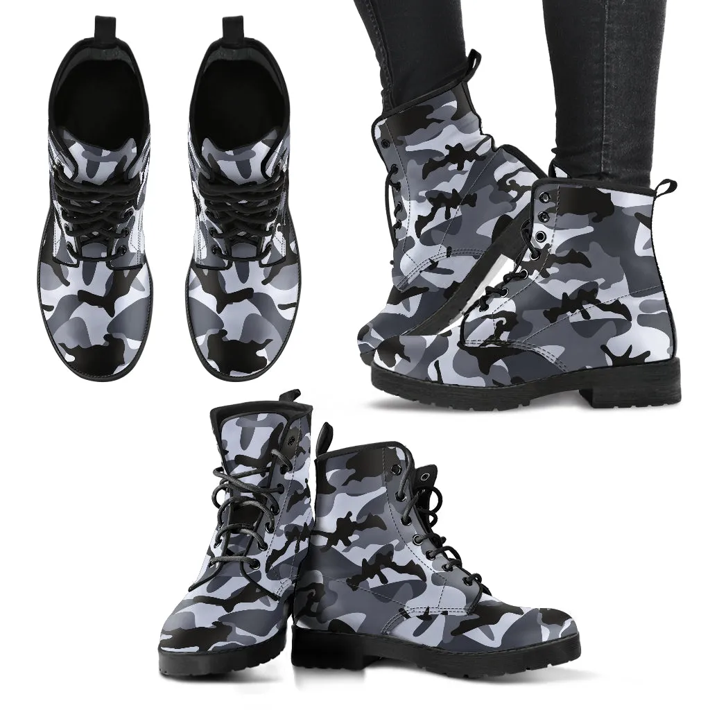 Camo Vegan Boots