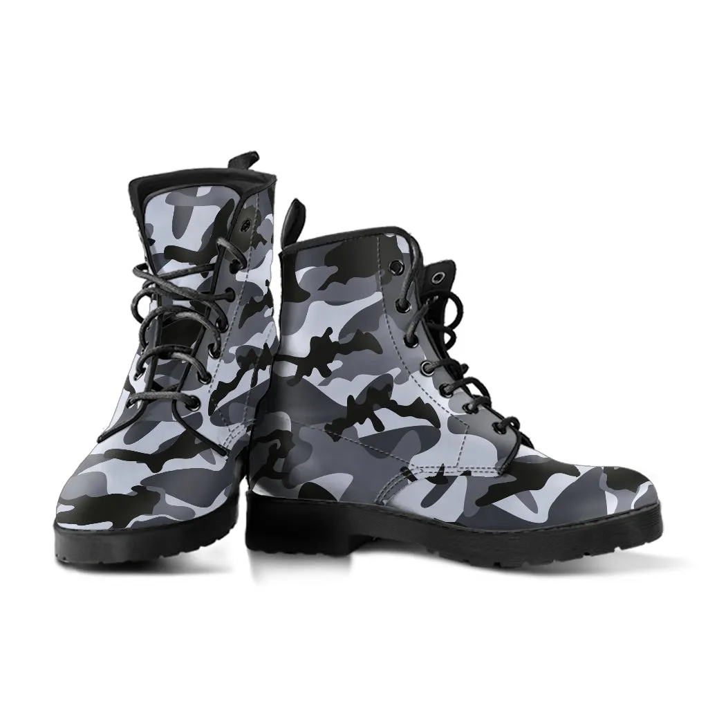 Camo Vegan Boots