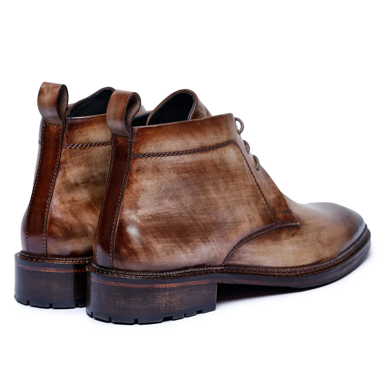 Classic Chukka Boots- Wooden