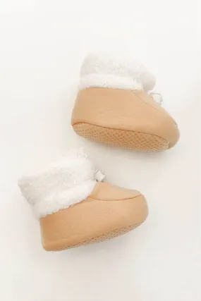 COZY CUTIE SLIPPERS / BEIGE