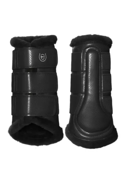 EQUESTRIAN STOCKHOLM BLACK EDITION BRUSHING BOOTS