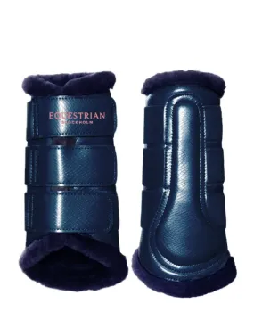 EQUESTRIAN STOCKHOLM MONACO BLUE BRUSHING BOOTS