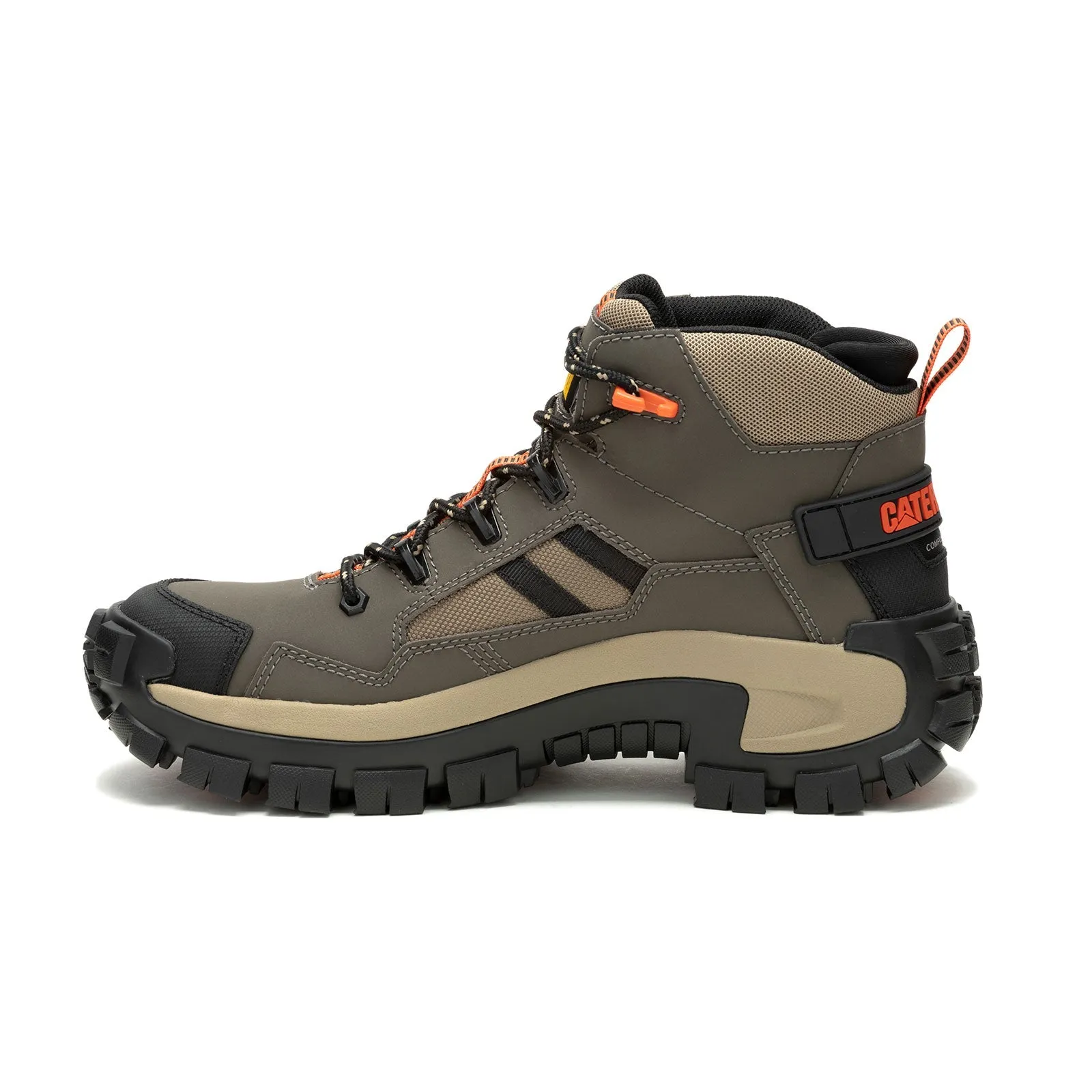 Invader Mid Vent Men's Composite-Toe Work Boots Bungee Cord