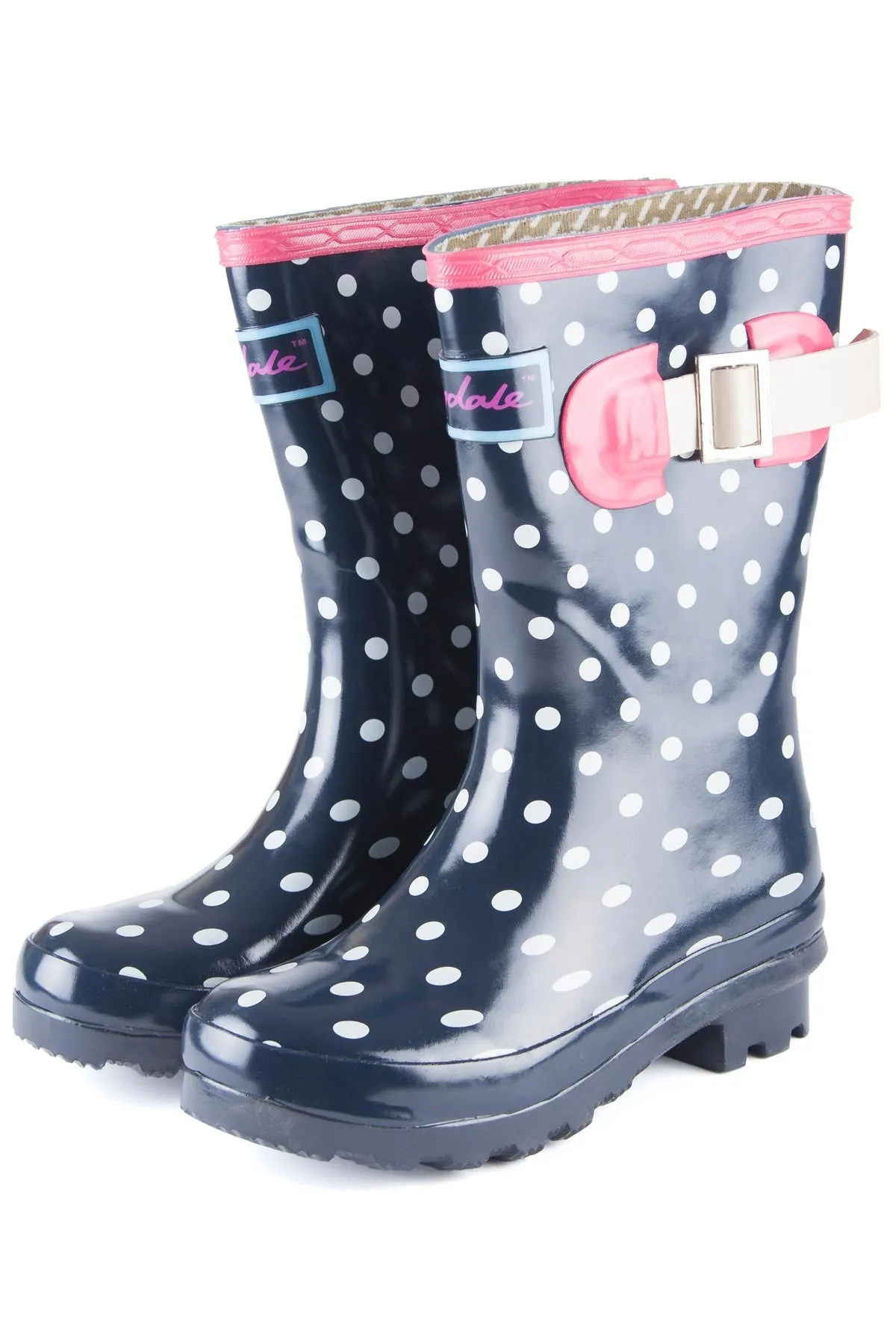 Juniors Polka Dot Wellingtons