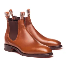 Kangaroo Ankle Boots - Tan Bark