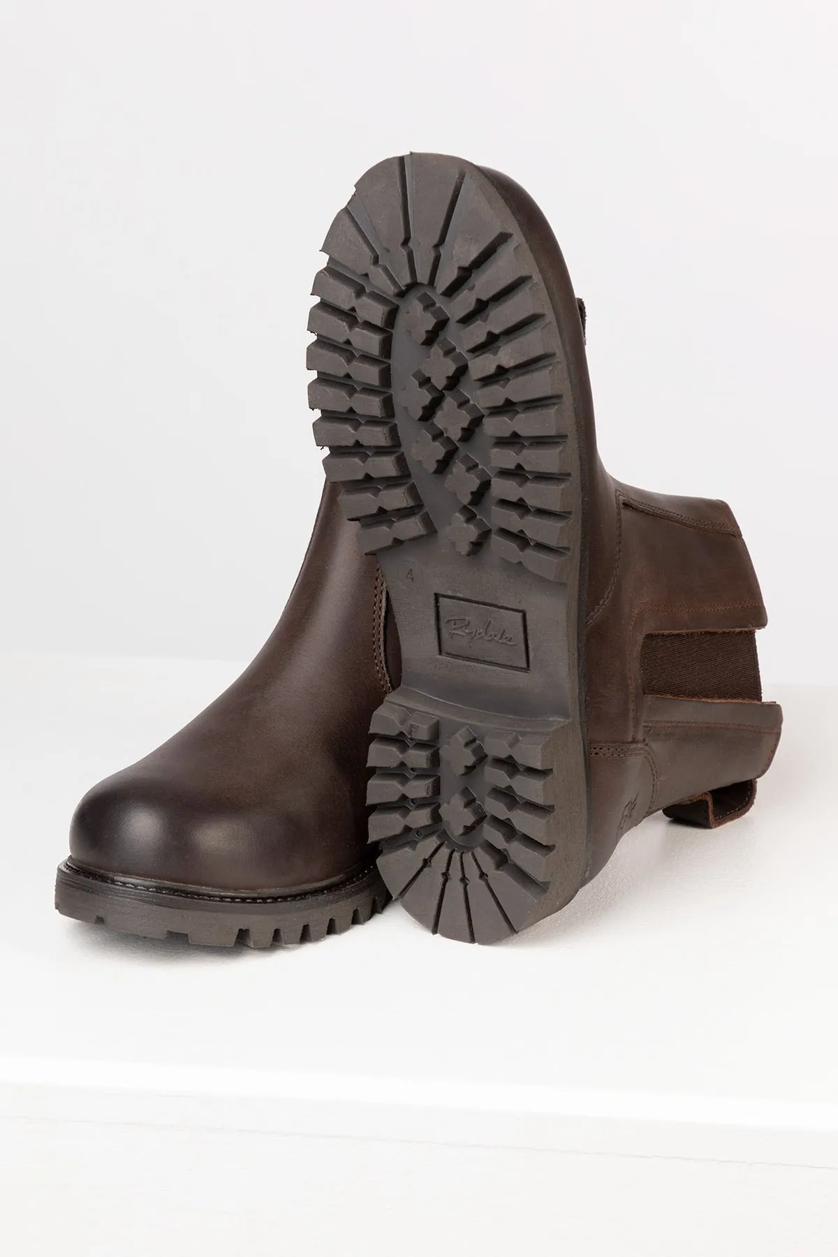 Ladies Pull On Leather Yard Boots - Kilburn II