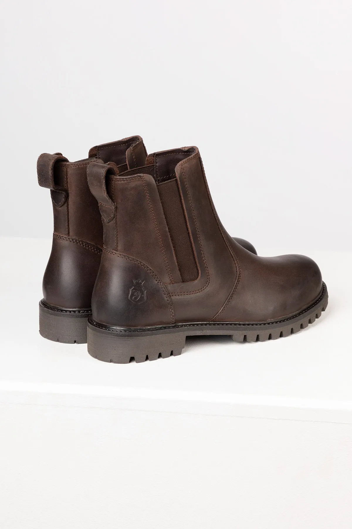 Ladies Pull On Leather Yard Boots - Kilburn II