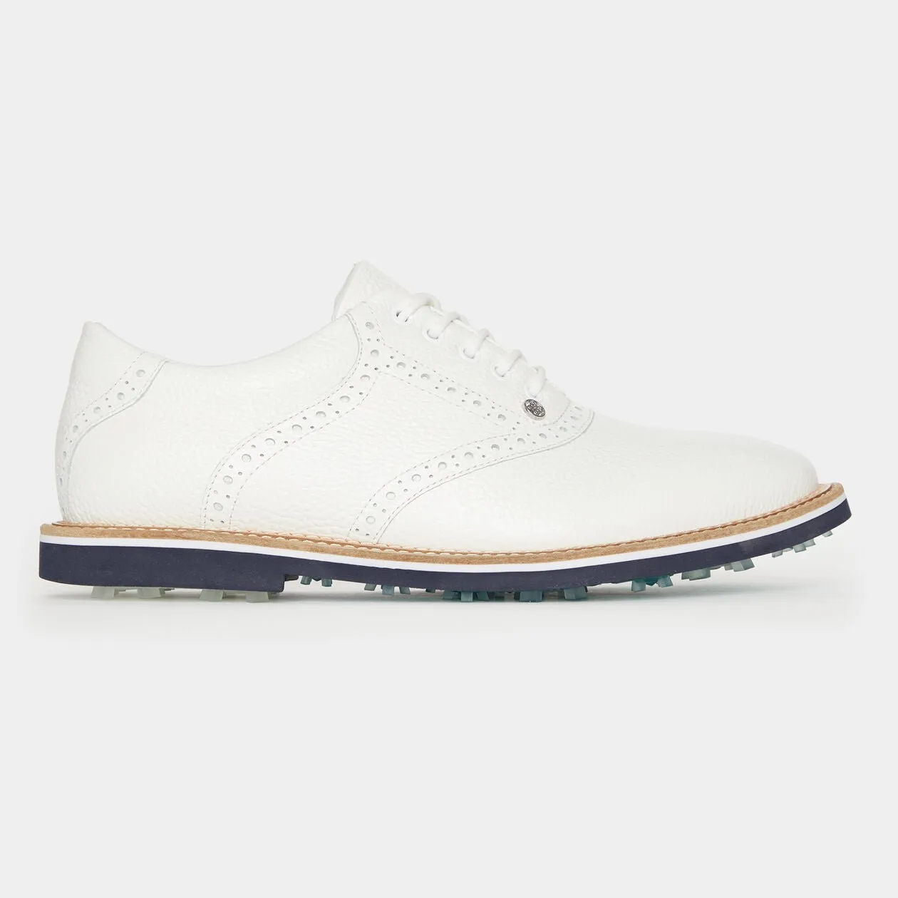 MEN'S GALLIVANTER PEBBLE LEATHER SADDLE GOLF SHOE