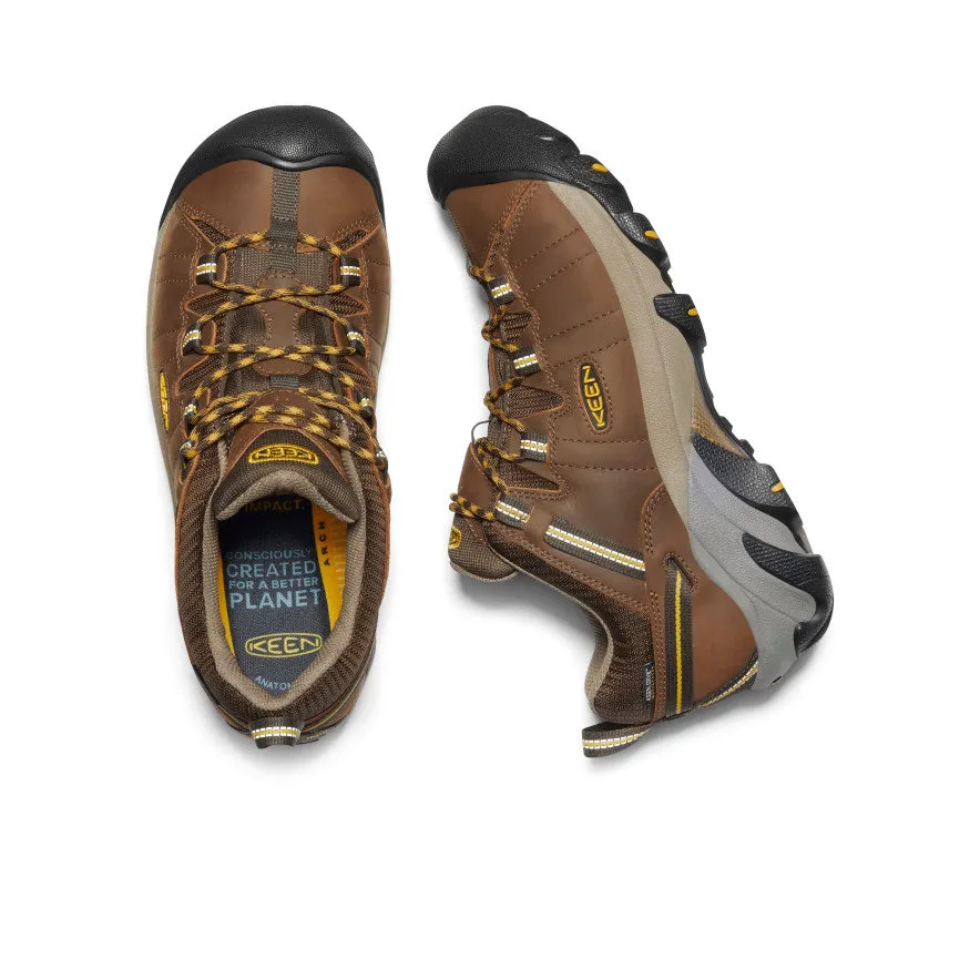 Men's Targhee II Waterproof  |  Cascade Brown/Golden Yellow