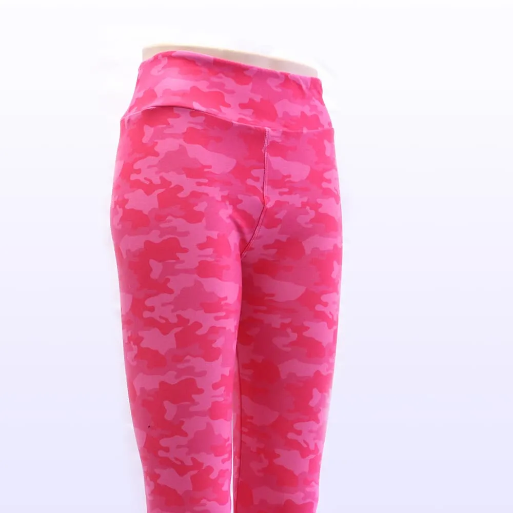 Pink Camo Leggings