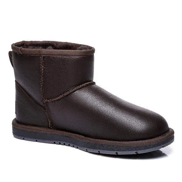 Premium Mini Napa Leather UGG Boots