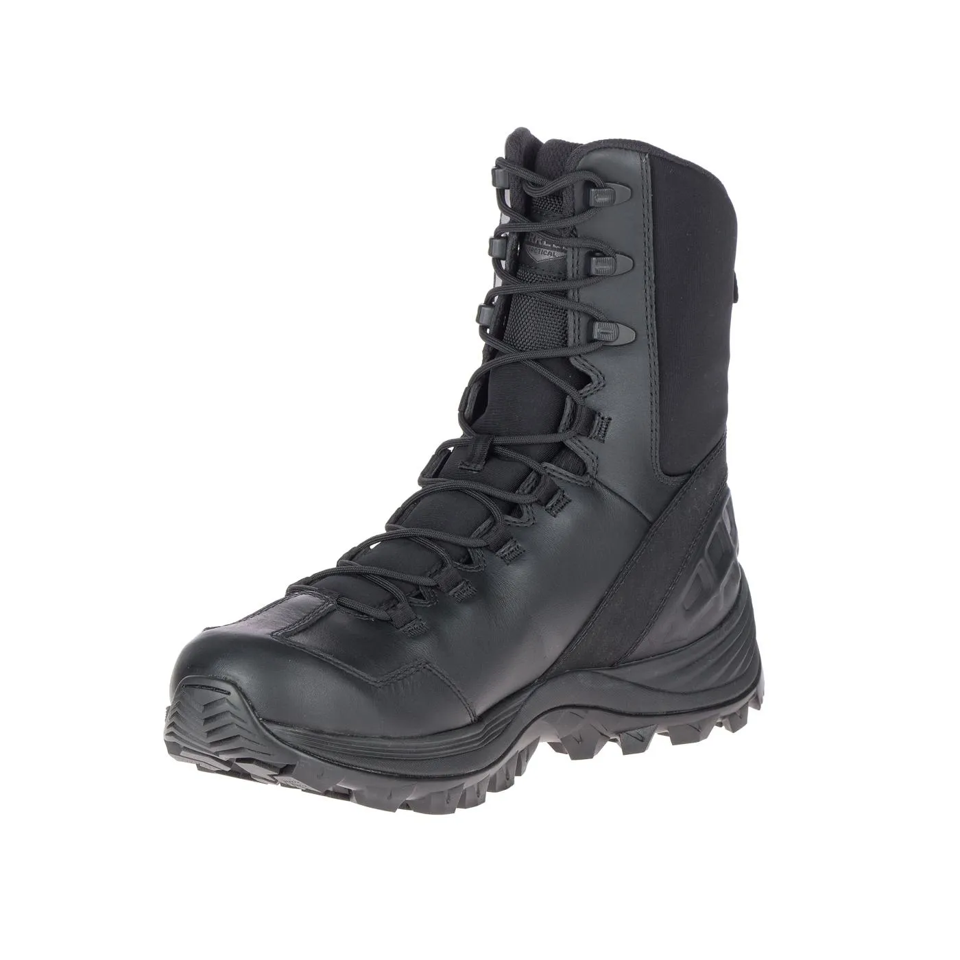 Rogue 8" Men's Tactical Work Boots Wp Black