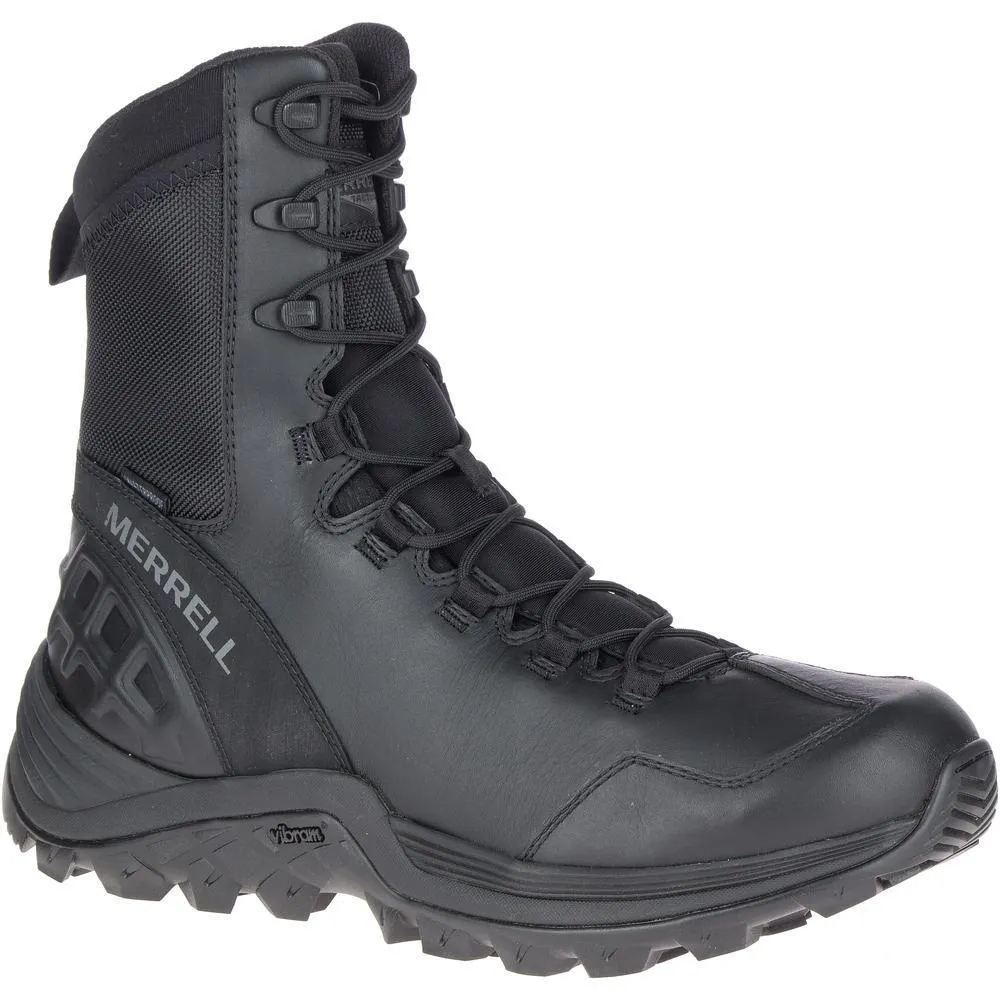 Rogue 8" Men's Tactical Work Boots Wp Black