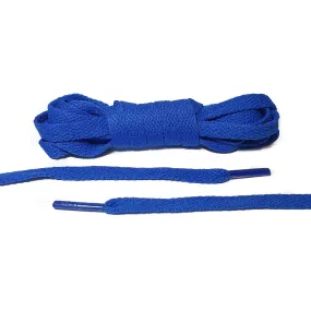 Royal Blue Flat Laces - Thin