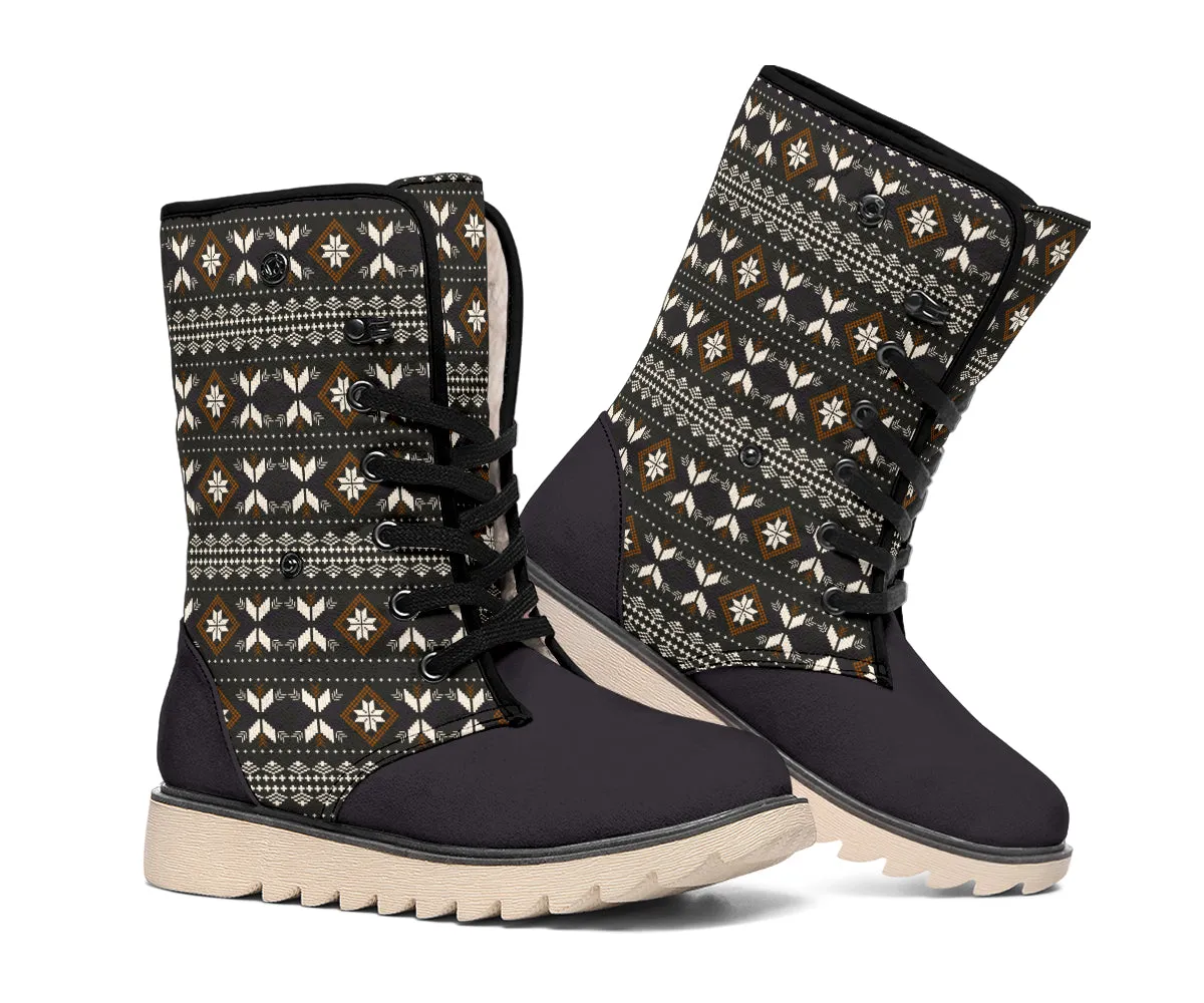 Tribal Polar Boots