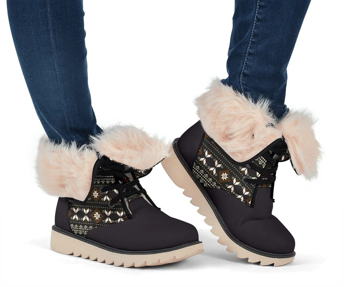 Tribal Polar Boots