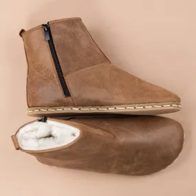 Women's Zaragoza Barefoot Boots with Fur